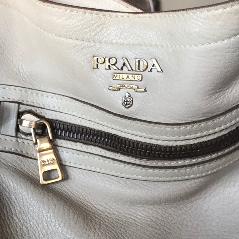 Prada large shoulder bag. Florence Italy